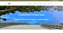 Desktop Screenshot of equitablemediation.com